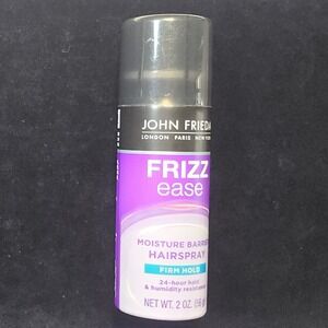 John Frieda Frizz Ease Moisture Barrier Hairspray Firm Hold 2 oz New